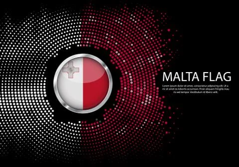 Background Halftone gradient template or LED neon Light on round Dots style o Stock Illustration