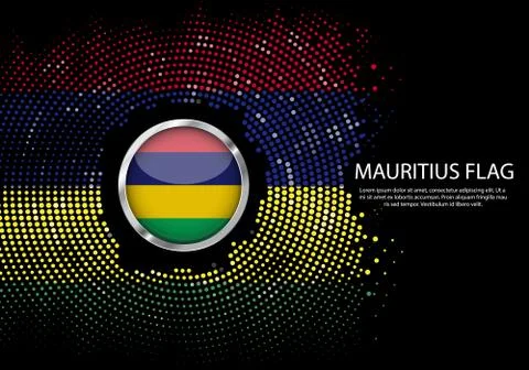 Background Halftone gradient template or LED neon Light on round Dots style o Stock Illustration