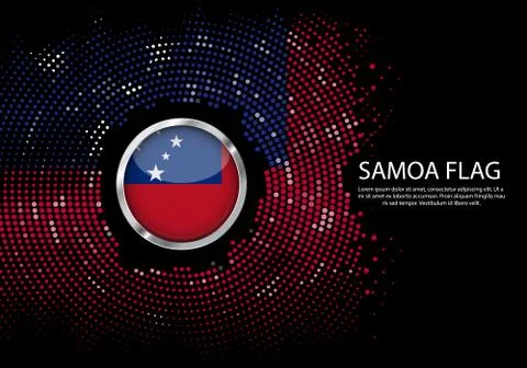 Background Halftone gradient template or LED neon Light on round Dots style o Stock Illustration