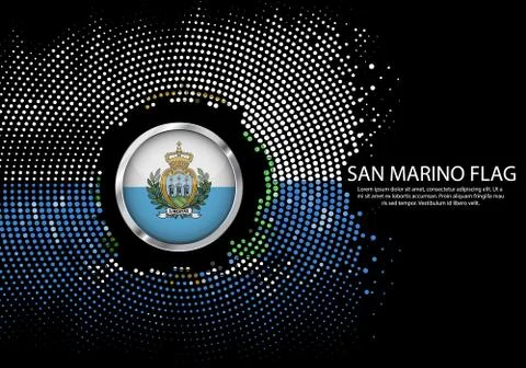 Background Halftone gradient template or LED neon Light on round Dots style o Stock Illustration