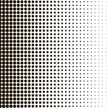 Background of halftone for your designs. Hallftone pattern. Vector Stock Illustration