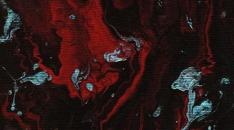 Background with hand-painted marble texture, juicy cherry color. Stock Illustration