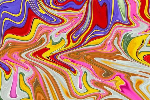 The background has an abstract appearance created from curved lines in many c Stock Illustration