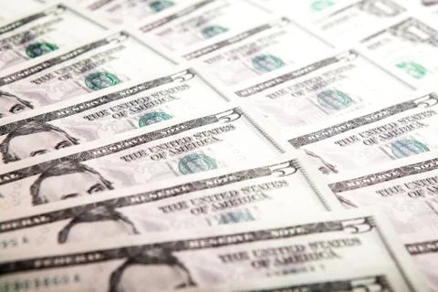 Background heap of dollars Stock-Fotos