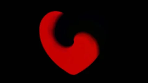 Background with a heart Stock Footage 145574544