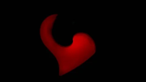 Background with a heart 動画素材 145574563