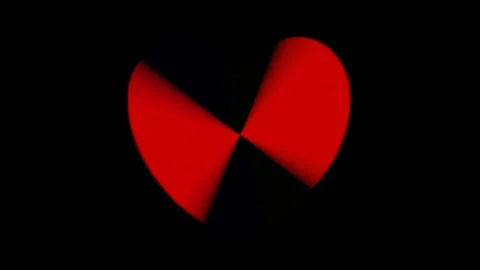 Background with a heart Stock Footage 145574575