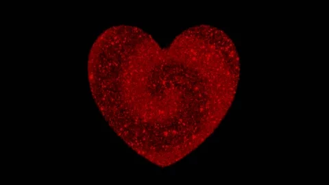 Background with a heart Stock Footage 145574582