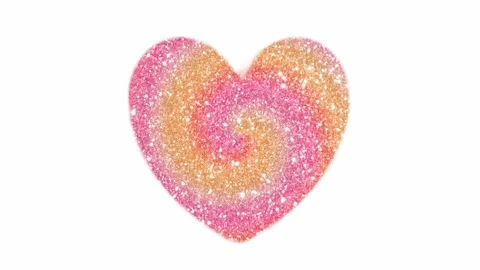 Background with a heart Stock Footage 145704847