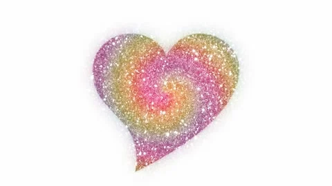 Background with a heart Stock Footage 145704848