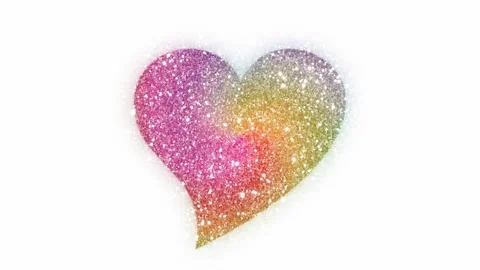 Background with a heart Stock Footage 145704867