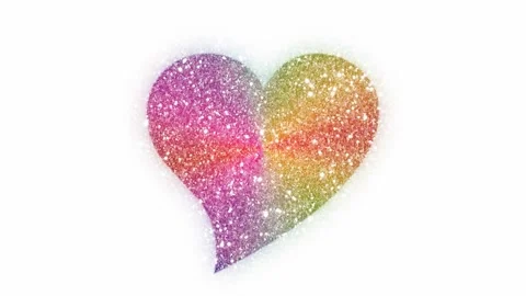 Background with a heart Stock Footage 145704890