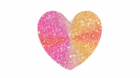 Background with a heart Stock Footage 145704957