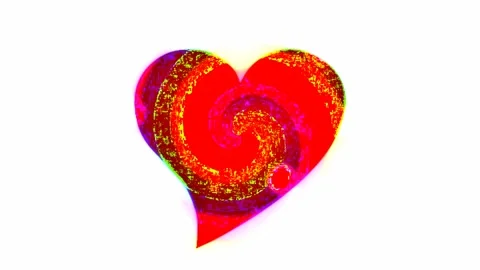 Background with a heart Stock Footage 145705089