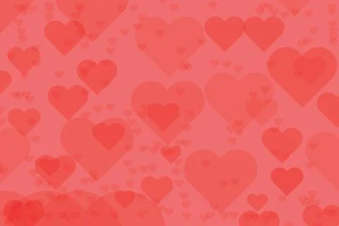 Background Heart Red,Vector Illustration. EPS10 Stock Illustration