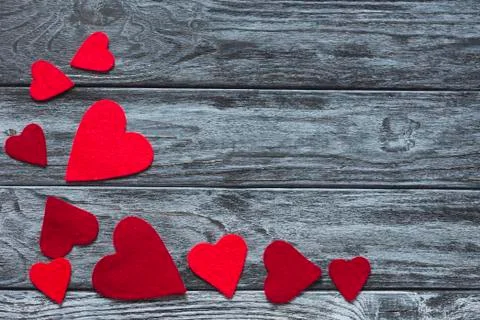 Background with heart shapes Stock Photos