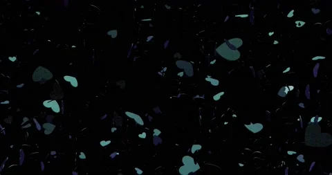 Background hearts chromakey, abstract congratulation template Stock Footage 149067498