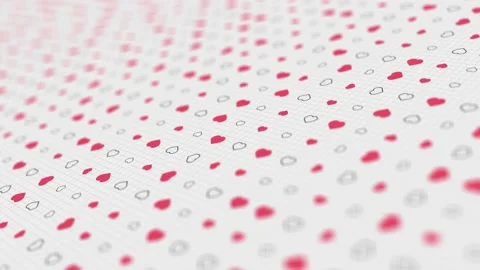 Background from hearts 動画素材 140520340