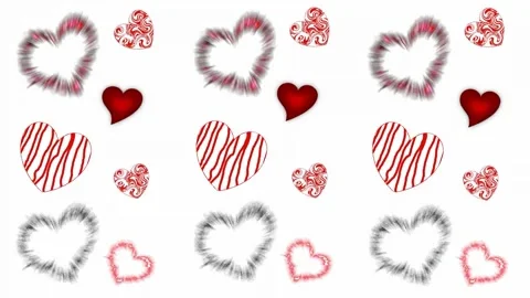 Background with hearts 動画素材 145049815