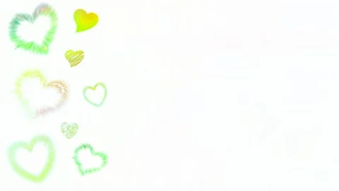 Background with hearts Stock Footage 145309588