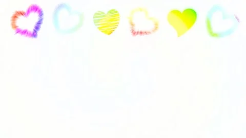 Background with hearts Stock Footage 145309820