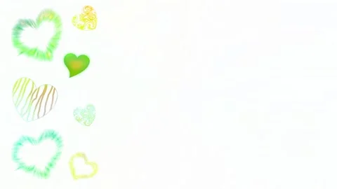 Background with hearts Stock Footage 145309891