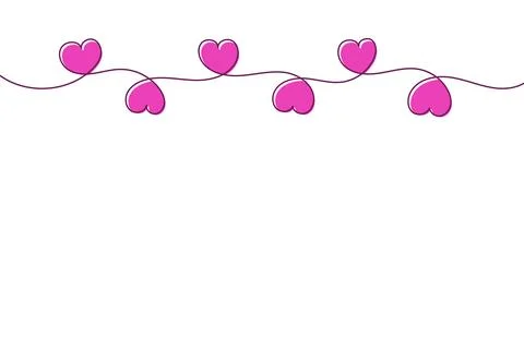 Background with hearts. Stock Illustration