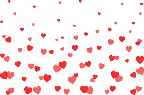 Background with hearts Ilustración de archivo