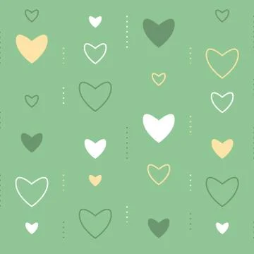 Background with hearts, valentines day, subtle romantic backdrop 스톡 일러스트