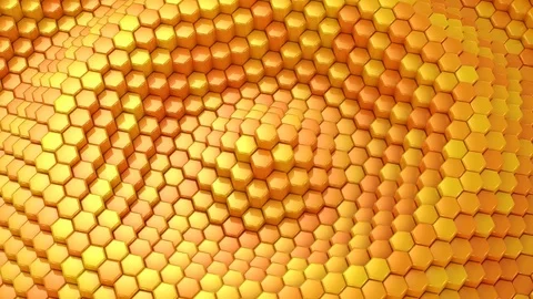 Background From Hexagons Stock Footage 82299249
