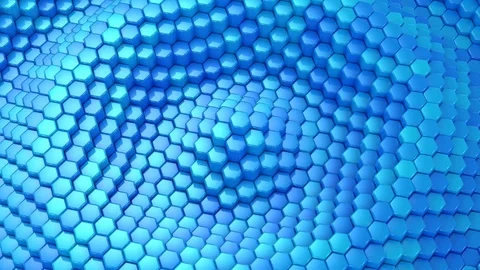 Background From Hexagons Stock Footage 82299861