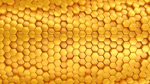 Background of Hexagons Video stock 86232044
