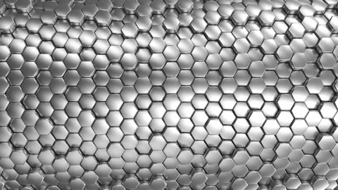 Background of Hexagons Stock Footage 88249508