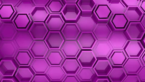 Background of Hexagons Stock Footage 99683404
