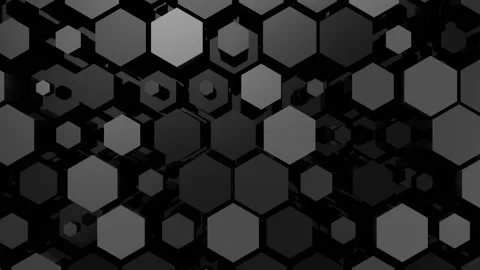 Background of Hexagons Видео 107131809