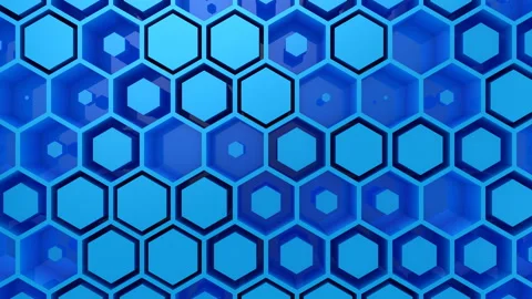 Background of Hexagons Video stock 107339620
