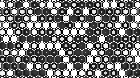 Background of Hexagons Stock Footage 108629277
