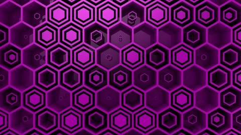 Background of Hexagons Stock Footage 120539082