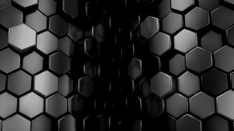 Background of Hexagons Vidéo 129031388