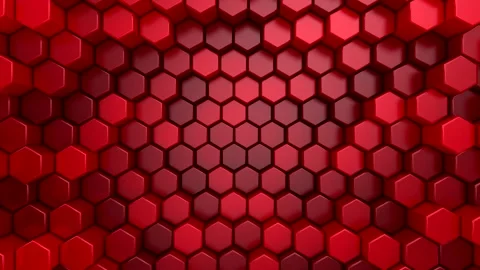 Background of Hexagons Stock Footage 253782765