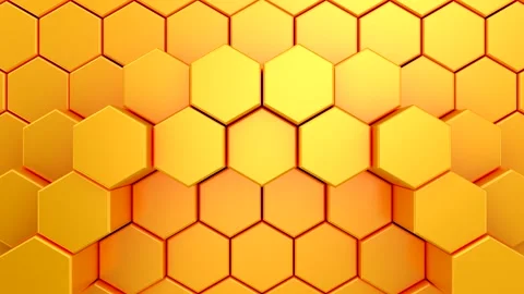 Background of Hexagons Stock Footage 265430899