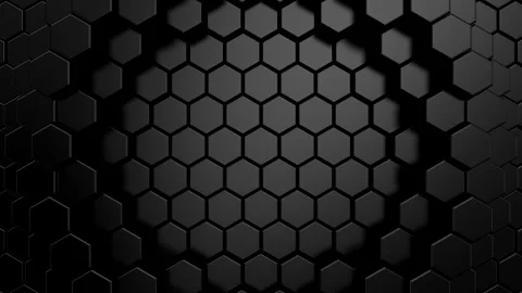 Background of Hexagons Stock Footage 265848343