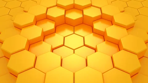 Background of Hexagons Stock Footage 266433299