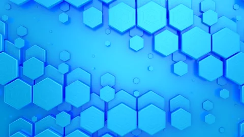 Background of Hexagons Video stock 296092497