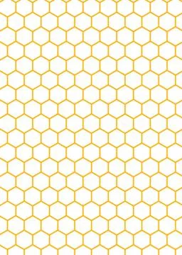 Background of honeycomb. Stock Illustration