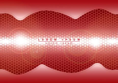 The background of a honeycomb net Stock Illustration