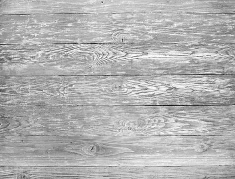 Background of horizontal rough-finished bleached pine planks Stock Photos
