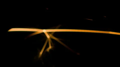 Background horizontal sparks Stock Footage 75615921