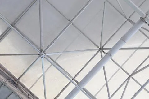 Background of horizontal, vertical, and diagonal lines crossing each other Foto stock