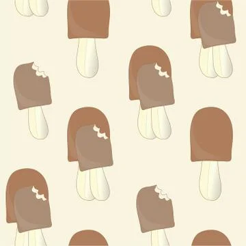 The background of ice cream. Stock Illustration